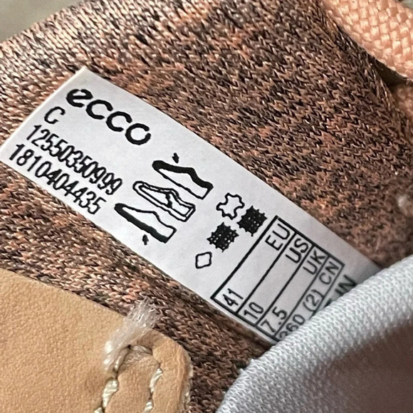 ECCO BIOM Hybrid 3 GTX Golf Shoes Yak Leather Oyster-Muted Clay Waterproof W 10 - Picture 5 of 15